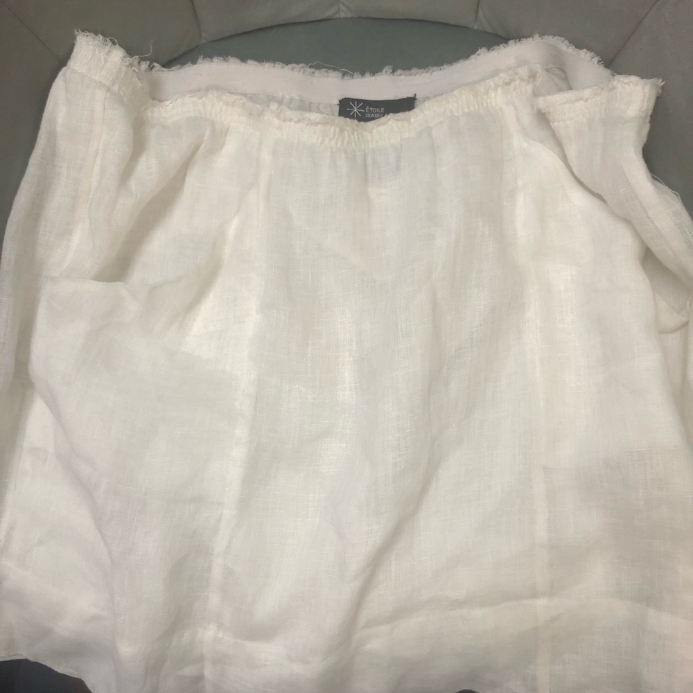 Isabel Marant White Midi Skirt
